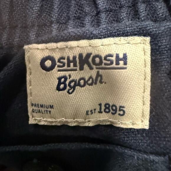 Oshkosh Navy Blue Cargo Pants 9 months - Picture 3 of 4